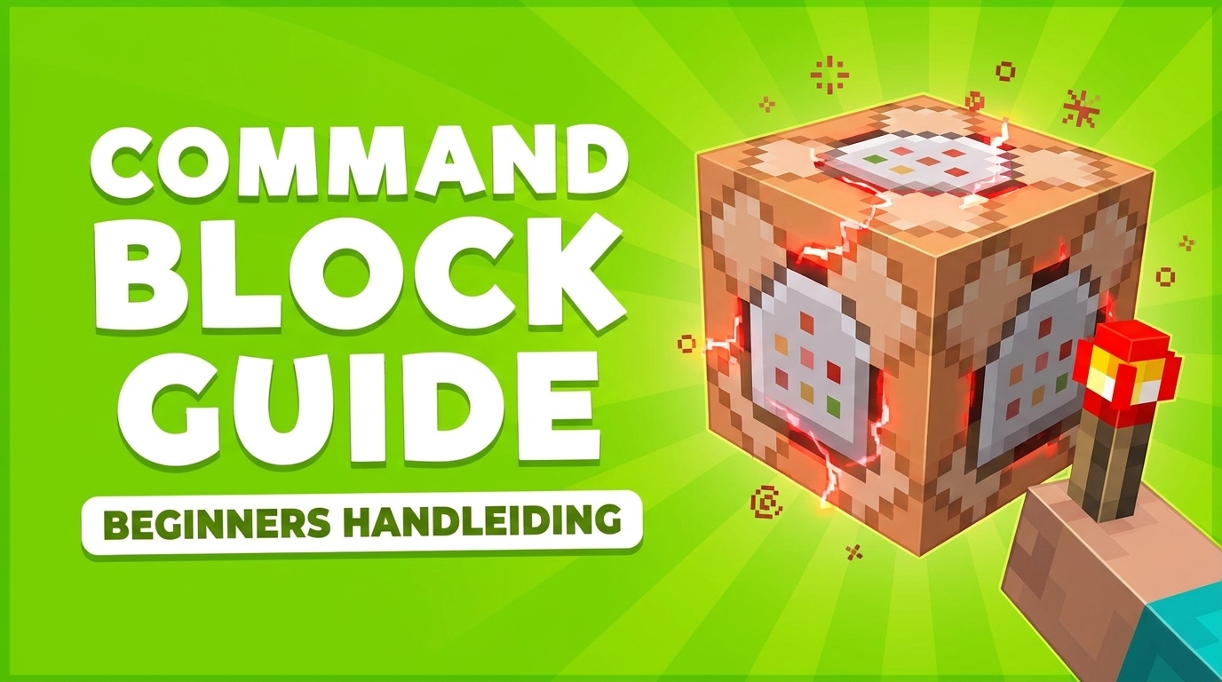 Command block beginners handleiding | MinecraftKrant