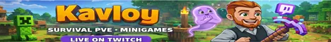 🌿 Kavloy SMP | Survival + Minigames (TNT Run, Duels, Blockparty, Voetbal, Schaken)