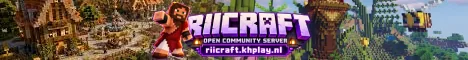 💜 RIICRAFT 👀 | 🇳🇱 Survival • Economy • Claims • Voicechat ⭐